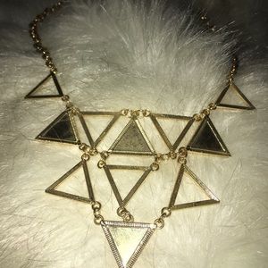 Gold Party Necklace